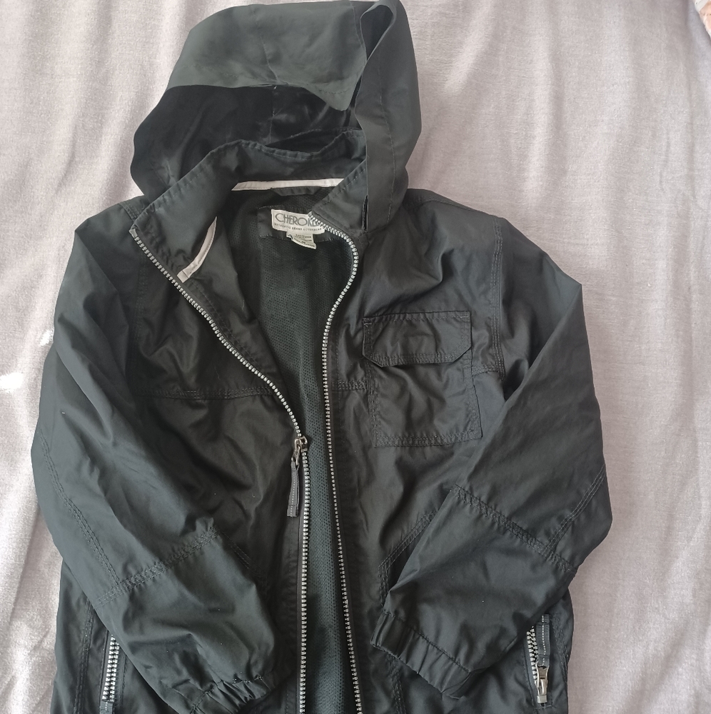Black Windbreaker